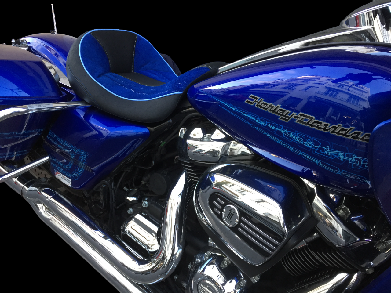 Selle Biplace Craftride XG4 Pour Harley Davidson Road Glide Ultra 2016-2020 - Neuve Sous Blister !