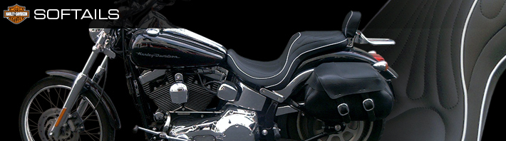 bannière harley-davidson softails