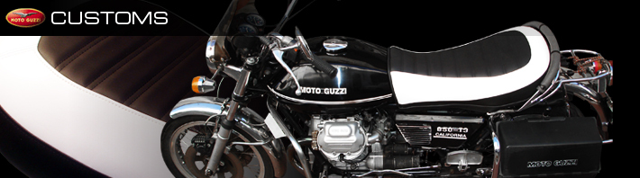 bannière moto guzzi customs